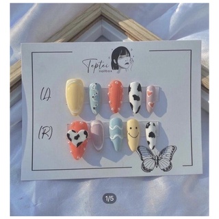 Nail box - móng up kèm keo và dũa
