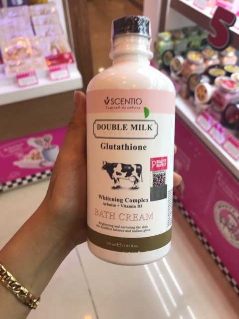 🐮Sữa tắm và lotion bò Scentio Double Milk Của hãng Beauty Buffet Thái Lan