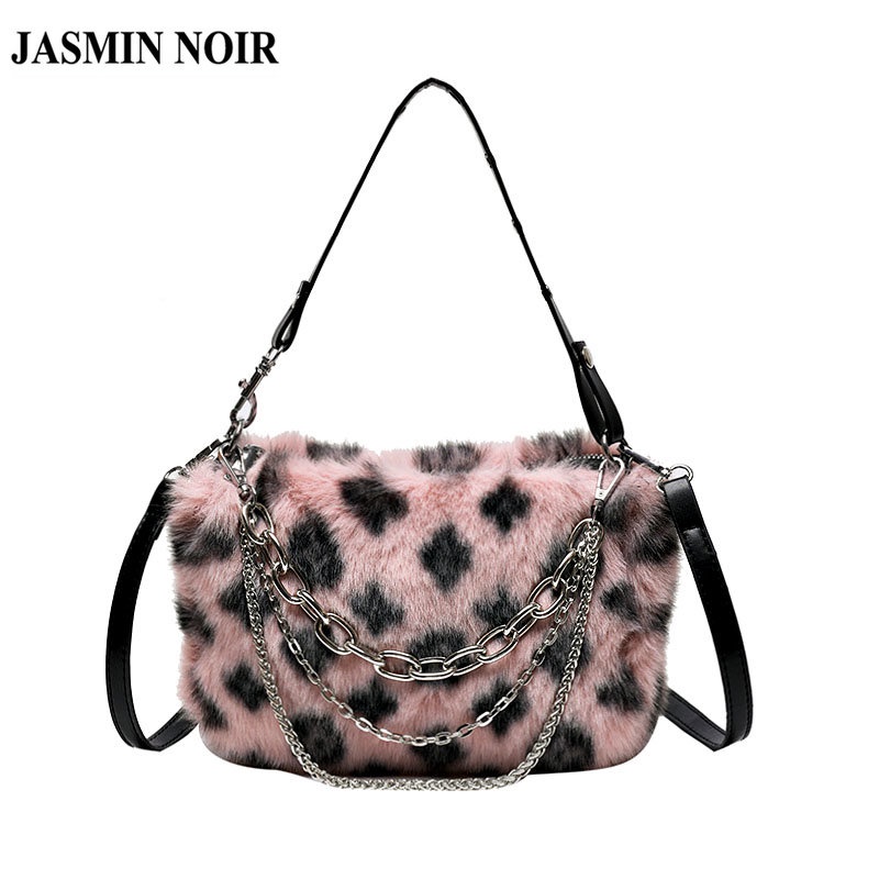 Túi Xách JASMIN NOIR Đeo Vai Phủ Bông Thời Trang Nữ Sành Điệu