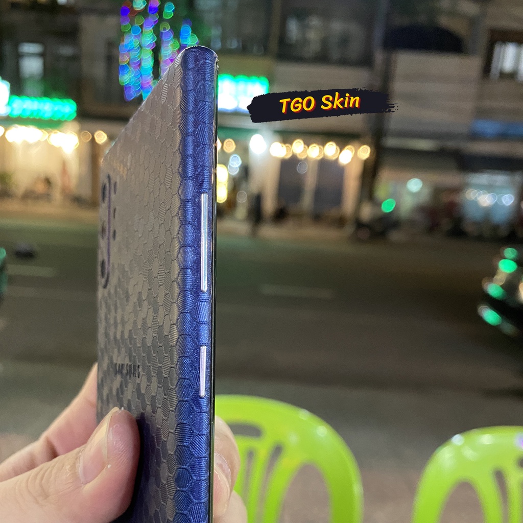 Miếng dán skin Honeycomb Samsung S22 / S22 Plus / S22 Ultra cao cấp