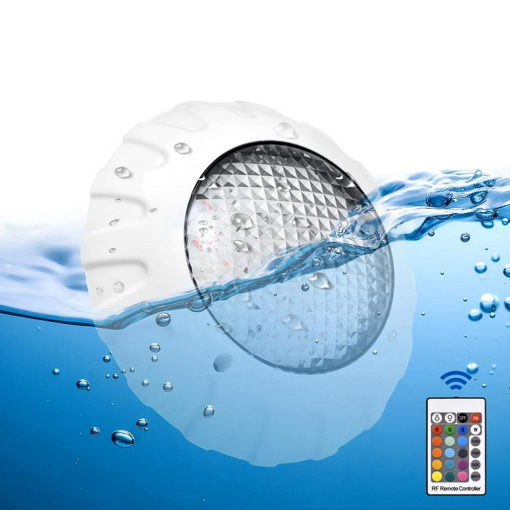 Baoblaze Đèn LED RGB Dưới Nước Gắn Tường Cho Bể bơi SPA