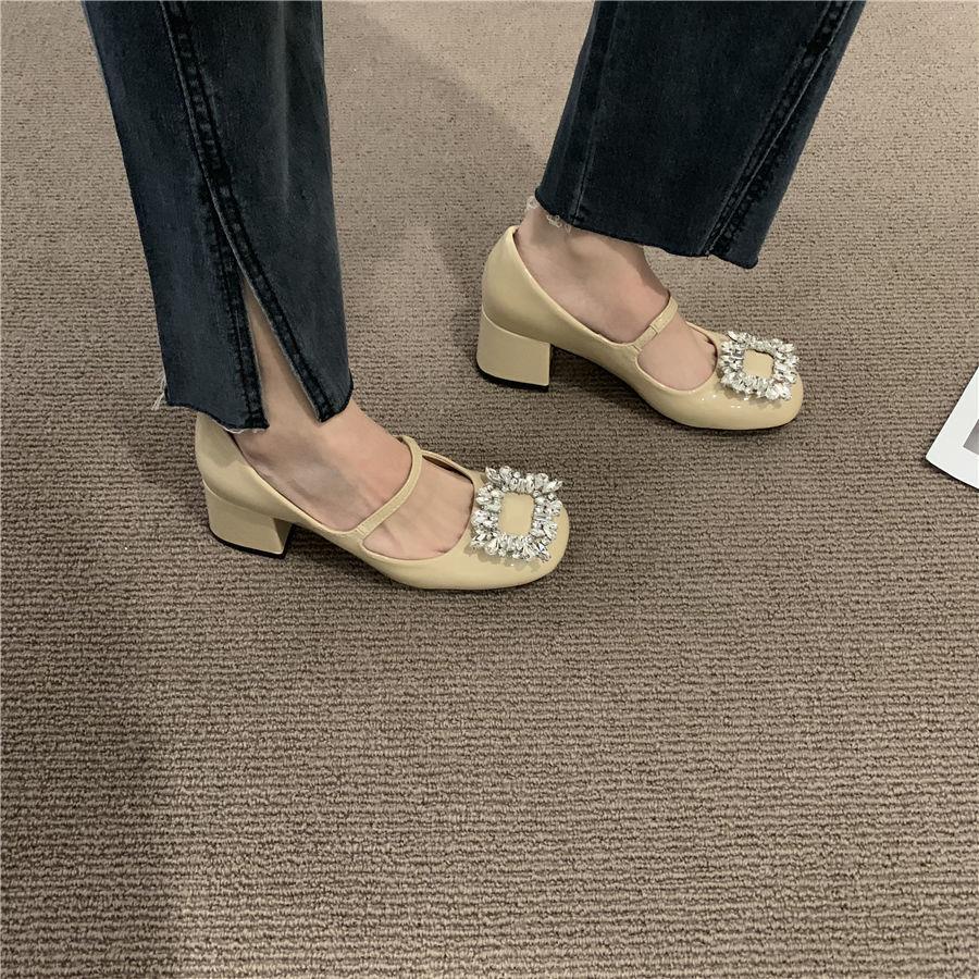 Giày thiết kế mới cao cấp thời trang mùa xuân theo phong cách Pháp dành cho nữ 2022