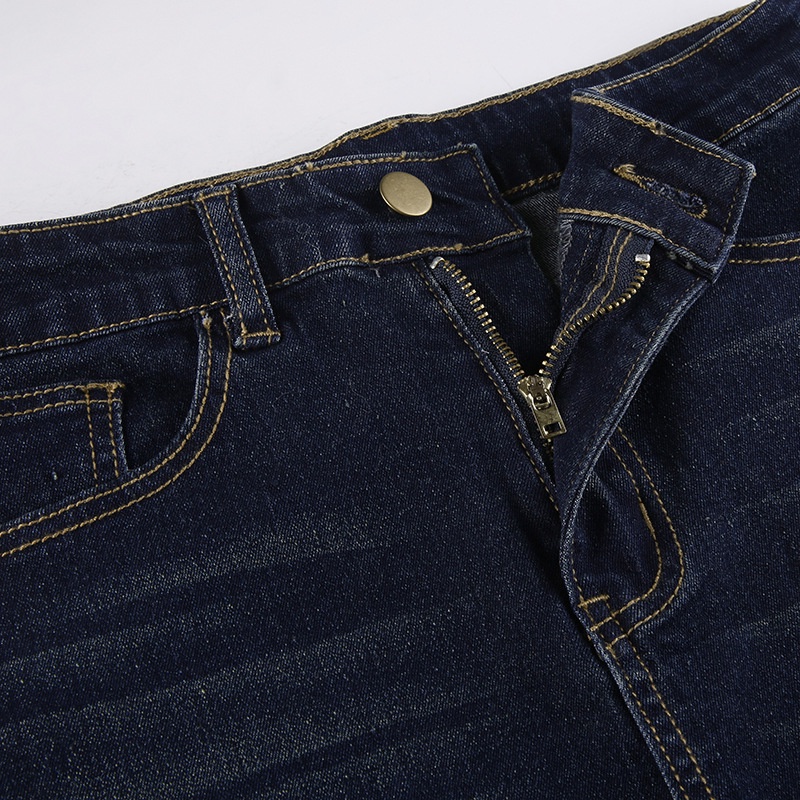 Chân váy jean Dài Có Túi Thời Trang