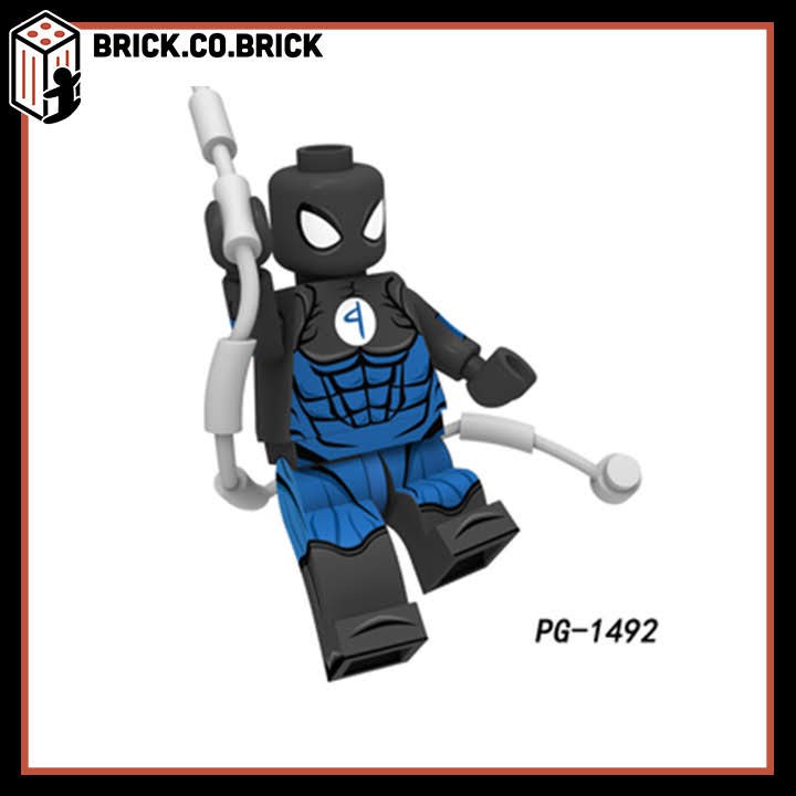 Colossus Wolverine Deadpool Spider Man Harley Quinn Đồ Chơi Lego Siêu Anh Hùng Mô Hình Lắp Ráp Non Lego Super Hero PG818