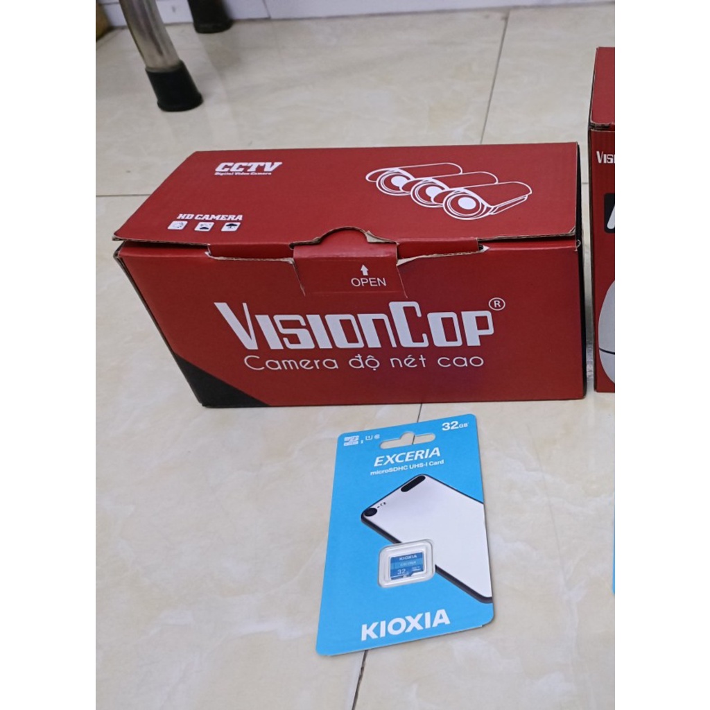 Camera Visioncop Ngoài trời góc rộng độ nét cao VSC-IP0220A-PW Tặng Kèm Thẻ Nhớ 32gb