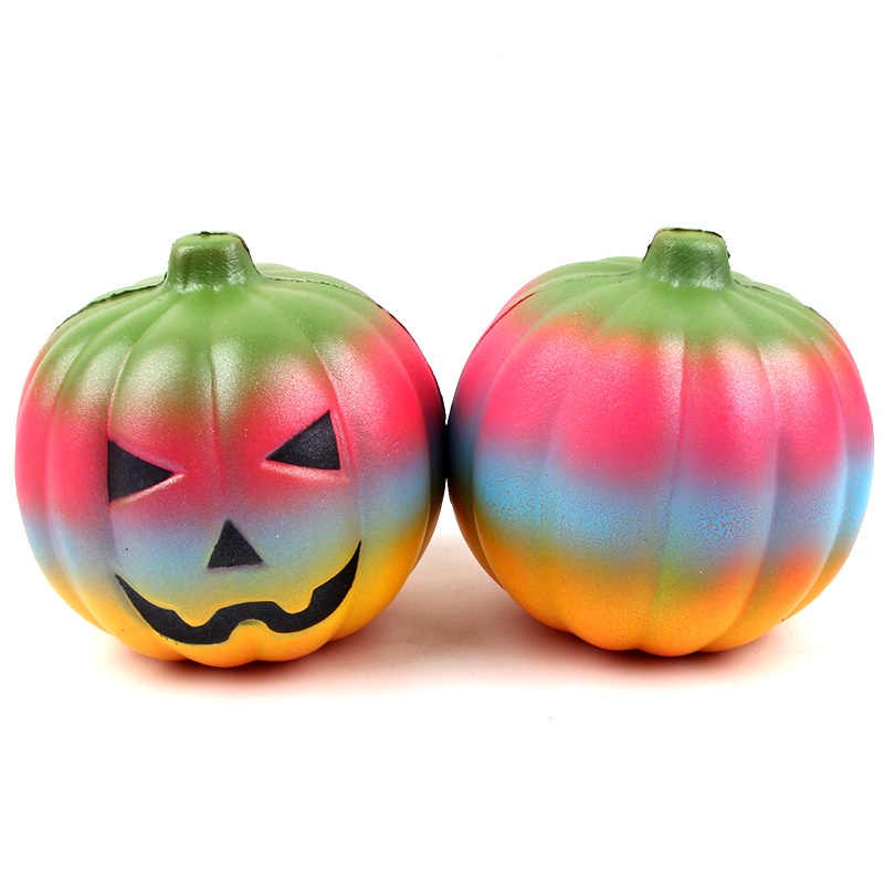 Đồ Chơi Squishy Chính Hãng Hình Quả Bí Ngô Halloween Siêu Chậm Tăng Tặng Kèm Bao Bì