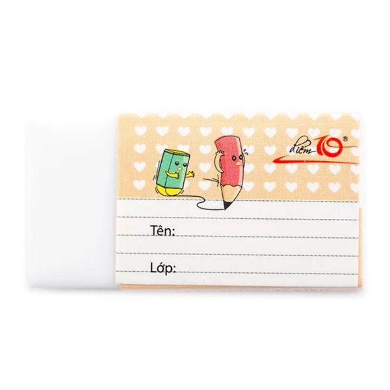 Gôm tẩy xóa chì Thiên Long Điểm 10 TP-E09