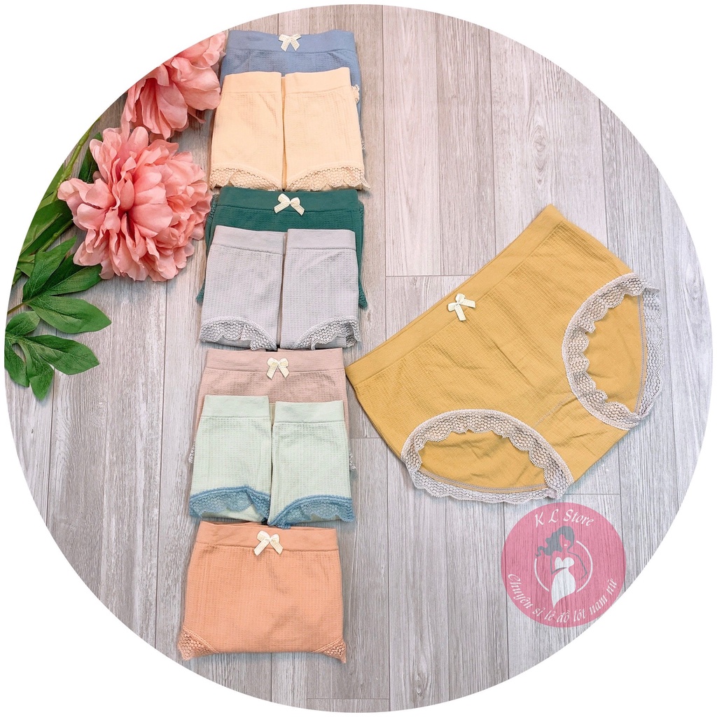 Quần lót cotton thông hơi, sợi tre cao cấp, kháng khuẩn, co giãn đàn hồi QL29