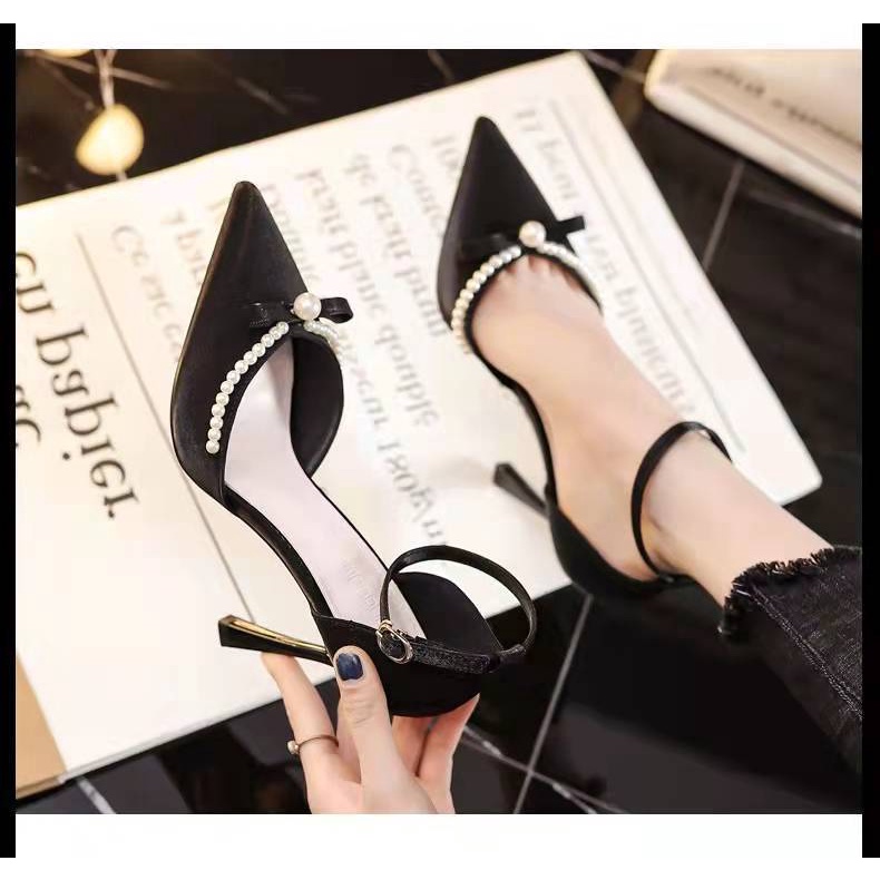 Giày Cao Gót Mũi Nhọn Phong Cách Mới Cho Nữ