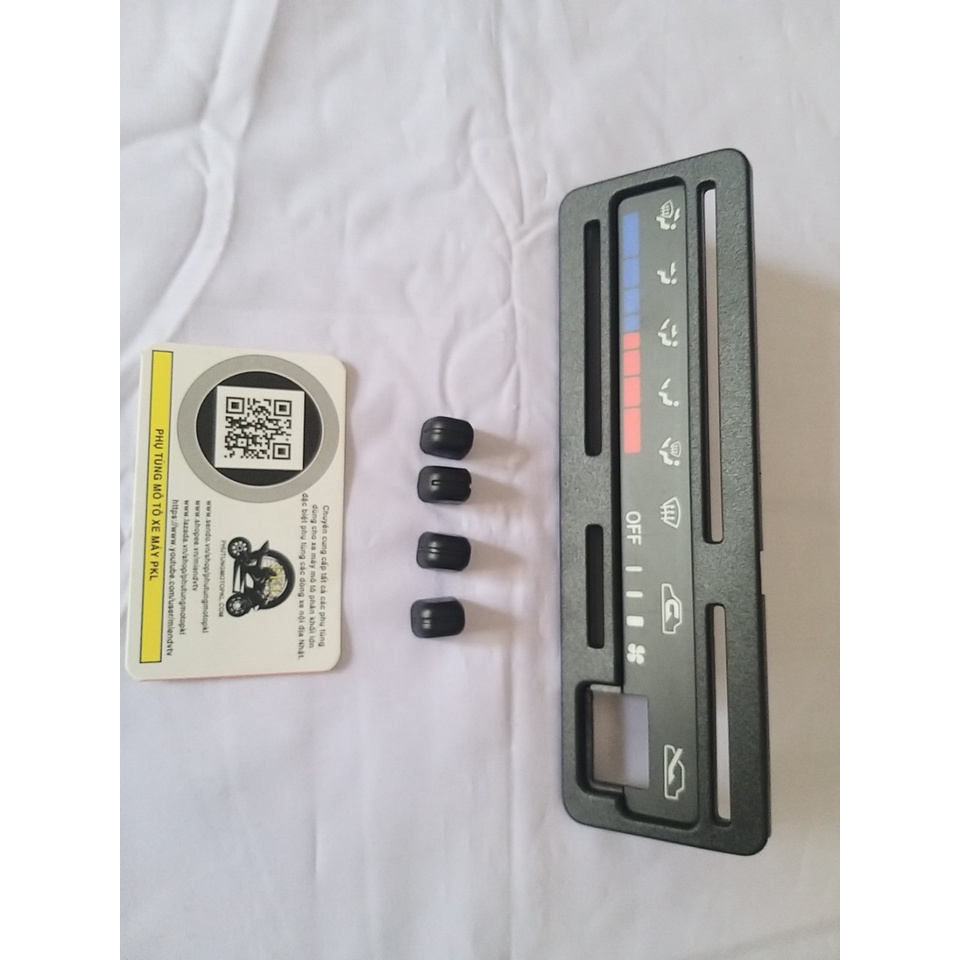 Nắp chụp và nút Bản điều khiển điều hòa AC Suzuki Wagon R+ 2001-2007 và các dòng xe tương ứng Giá 1 cái
