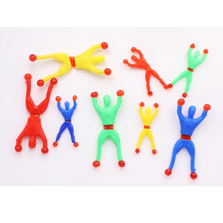 Đồ chơi người nhện leo tường nhiều màu sắc dành cho trẻ em