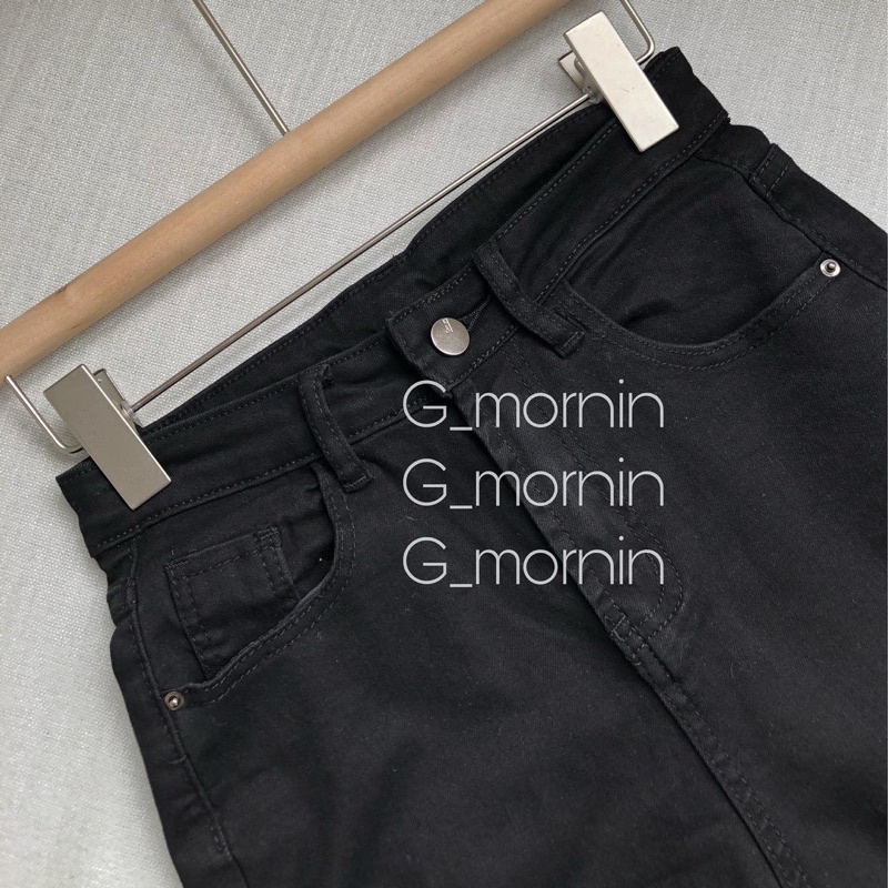 Quần jeans đen QJ0115 - Gmornin