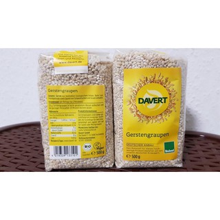 [DAVERT] HẠT Ý DĨ HỮU CƠ 500GR