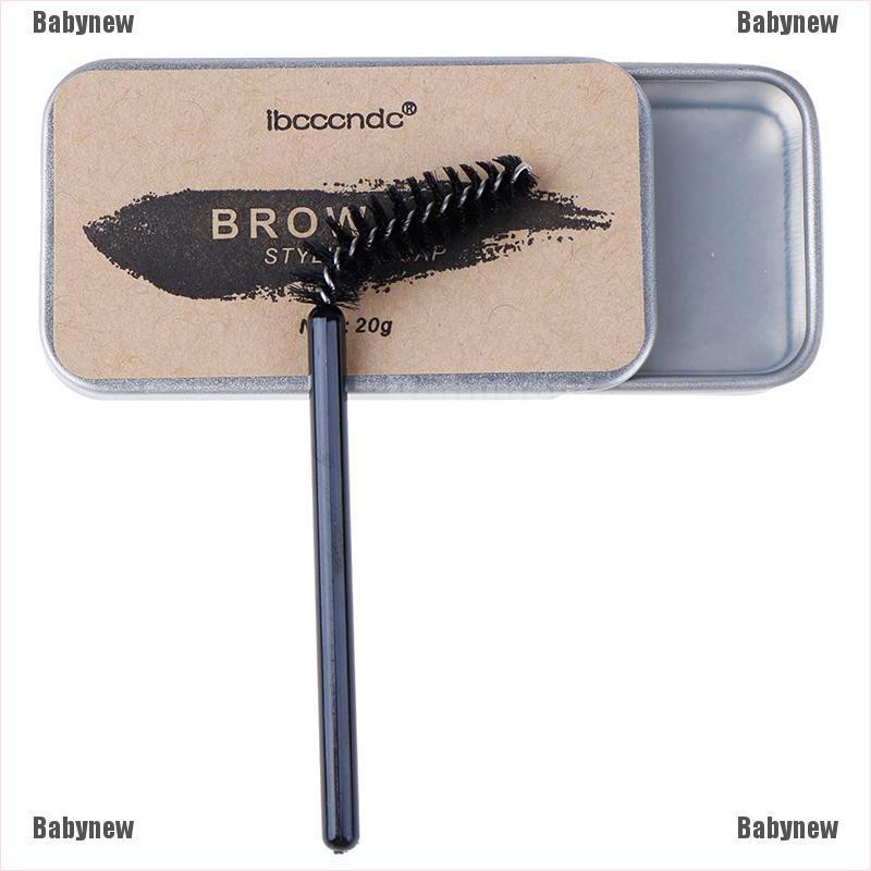 (hàng Mới Về) Sáp Định Hình Lông Mày Lâu Trôi Kèm Cọ | BigBuy360 - bigbuy360.vn