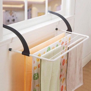 Kệ phơi đồ thu gọn ban công- giá phơi đồ ban công-hot deal