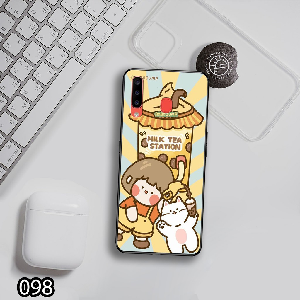 Ốp lưng Samsung A10S/A20S/A30S/A50/A70S  in hình bé trà sữa siêu đẹp, độc, lạ_KINGSTORE.HN_Ốp SS A10S/A20S/A30S/A50/A70S
