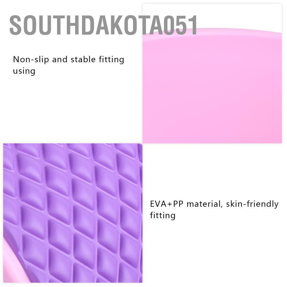 [Hàng HOT] Con lăn Yoga Massage Foam Roller giảm đau lưng Xoa bóp kéo căng màu hồng + đỏ【Southdakota051】