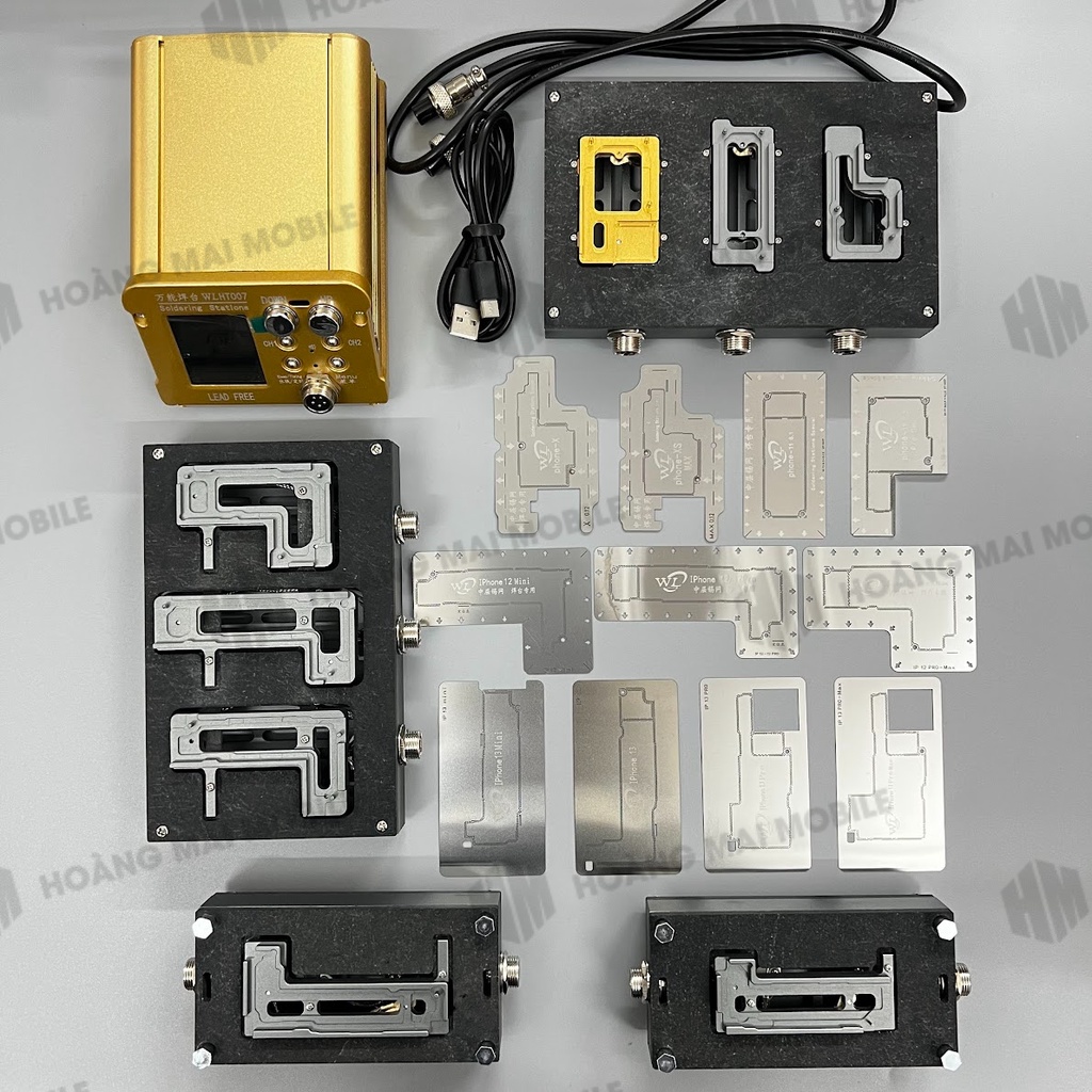 Bộ đế nhiệt tách main WL WLHT007 iP X đến 13 Pro Max
