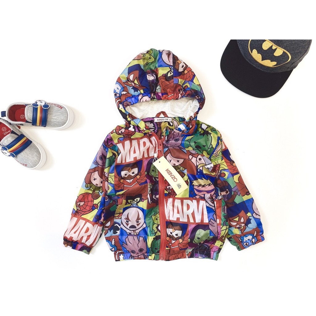 áo gió siêu nhân 3d