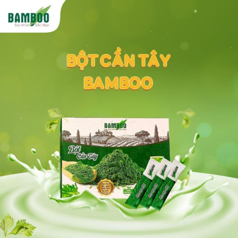 BỘT CẦN TÂY BAMBOO NGUYÊN CHẤT