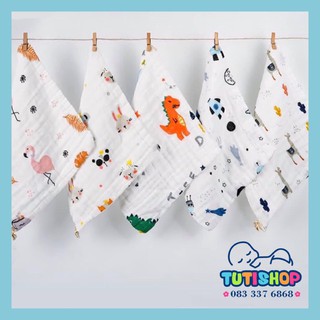 Sét 5 khăn Xô 6 lớp giá cực tốt 🌺 FREESHIP 🌺chất mềm thấm nước.
