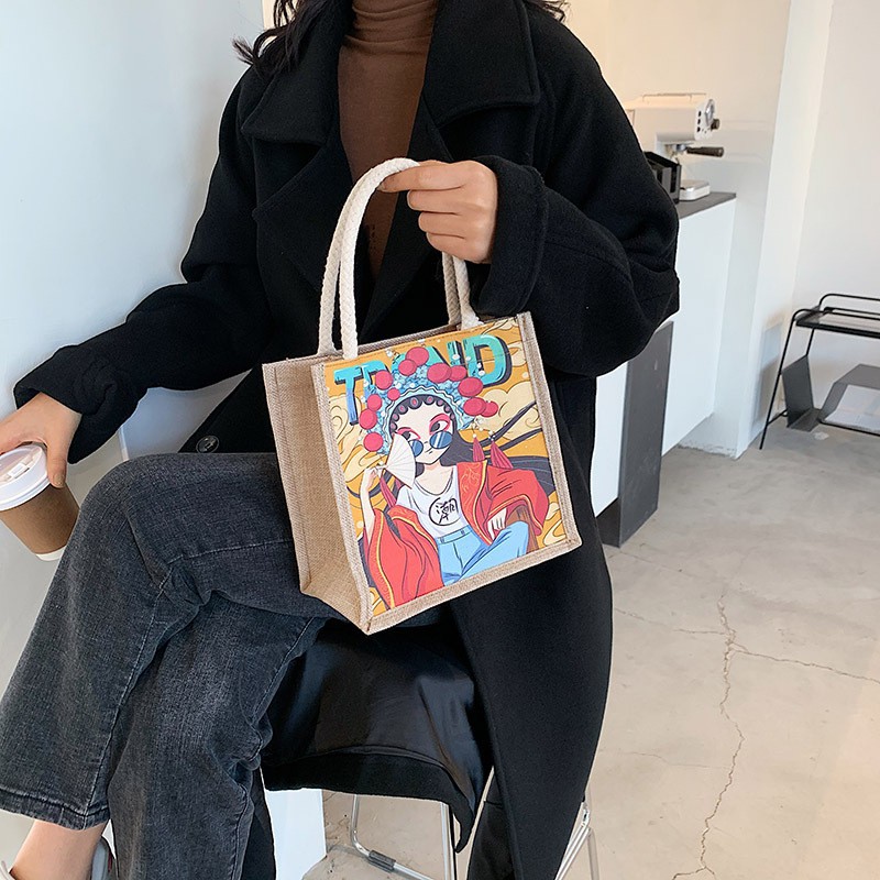 [Tặng 03 khẩu trang yte 3k] Túi xách MINI vải bố Vintage thời thượng 2021 (hàng chuẩn đẹp) | BigBuy360 - bigbuy360.vn