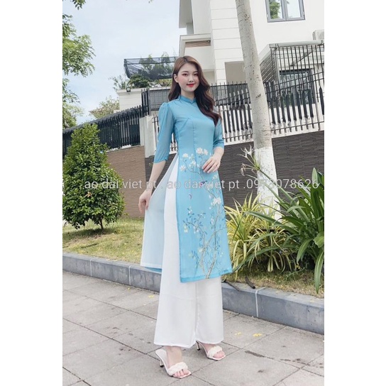 🥰 Áo dài cách tân cao cấp 4 tà đẹp sang chảnh mềm mãi hàng may kĩ chuẩn cao cấp. Áo dài giá rẻ ❤ Freeship❤ hàng thiết kế