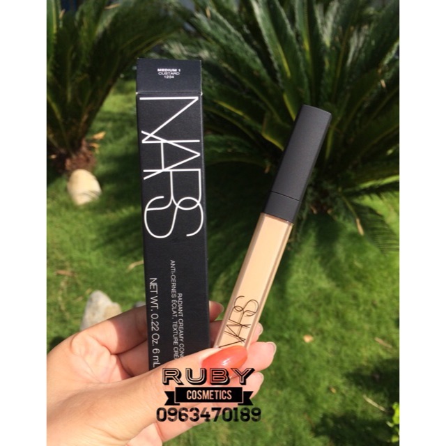 Kem Che Khuyết Điểm NARS Radiant Creamy Concealer ( Full Size 6ml &amp; Mini Size 1,4ml)