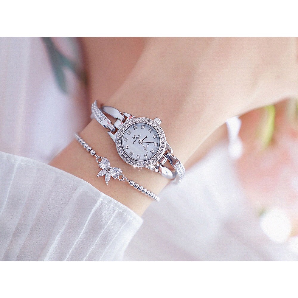 Đồng hồ nữ BEE SISTER CHEO dây chéo đính đá sang chảnh | BigBuy360 - bigbuy360.vn