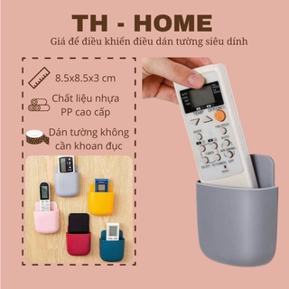 Giá để điều khiển treo tường - kệ để điện thoại dán tường - kệ dán tường để remote