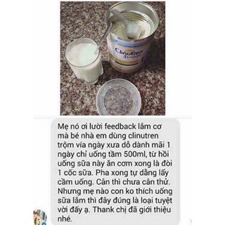 Sữa béo clinutren junior Nga 400gr