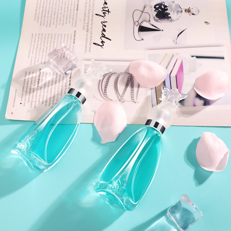 Nước Hoa Nữ Hình Cô gái Hoa Hồng Xanh Xinh Đẹp Quyến Rũ Món Qùa Tặng Cho Phái Đẹp 50ml