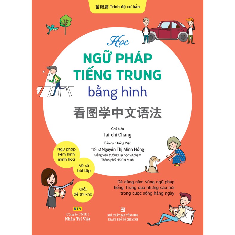 Sách - Học ngữ pháp tiếng Trung bằng hình - Trình độ cơ bản