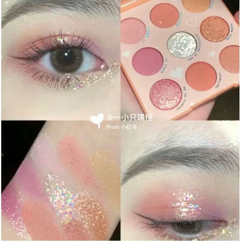 [Chính hãng] Bảng phấn mắt Colourpop Miss Bliss 9 ô màu chống thấm nước lâu trôi (8.1g)