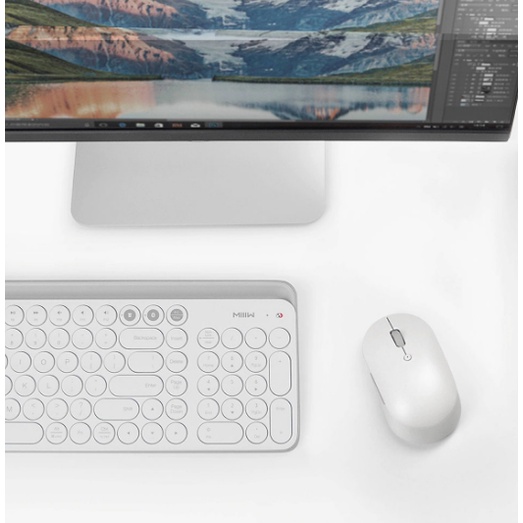Chuột Máy Tính Không Dây XIAOMI MI DUAL MODE WIRELESS MOUSE SILENT EDITION | Chuột không dây XIAOMI | MIHOANGGIA
