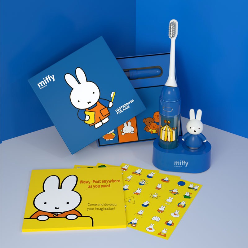 Bàn chải điện thông minh Mipow Miffy KIDs (CI-600-BL) (Cái)