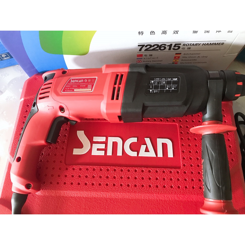 [FREE SHIP] [CỰC KHỎE] Máy khoan SENCAN 7226145( hàng chính hãng, bảo hành dài hạn, cam kết dây đồng 100%)