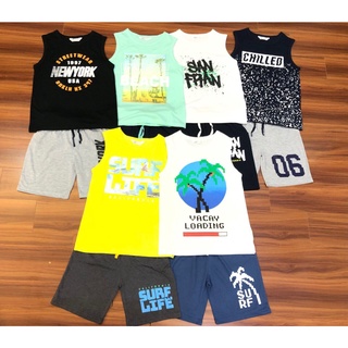 Bộ cotton Hm sz đại cho bé