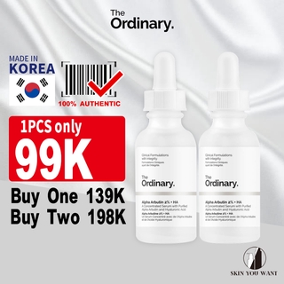 Tinh chất dưỡng trắng Alpha Arbutin 2% + HA - The Ordinary