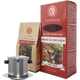 Cà phê rang xay Copen coffee hương cà phê chồn 200G