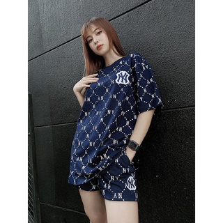 Áo MLB logo thêu monogram
