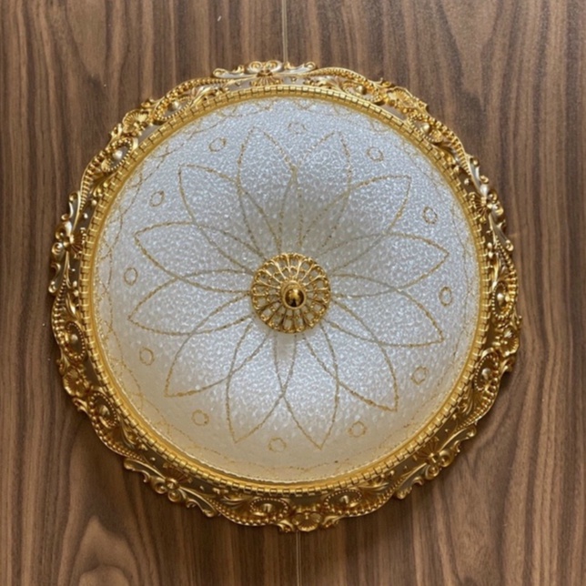 Đèn Ốp Trần Trang Trí Phòng Khách Phi 320mm, Đèn Led Ốp Trần Hiện Đại,Sang Trọng