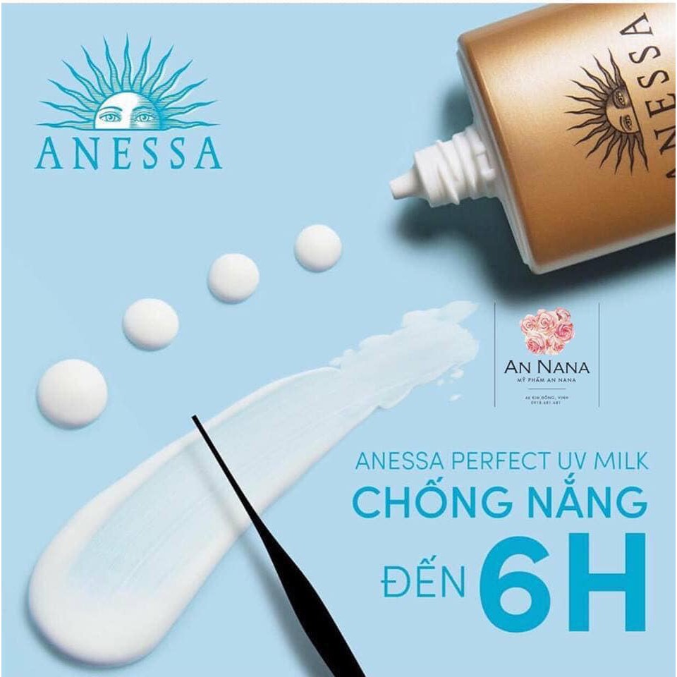 KEM CHỐNG NẮNG ANESSA PERFECT UV SUNSCREEN SKINCARE MILK SPF50+/ PA++++ 60ML