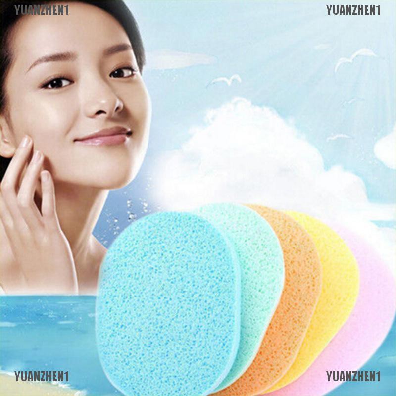 1 Miếng Mút Rửa Mặt Mềm Mại Màu Kẹo yuanzhen1