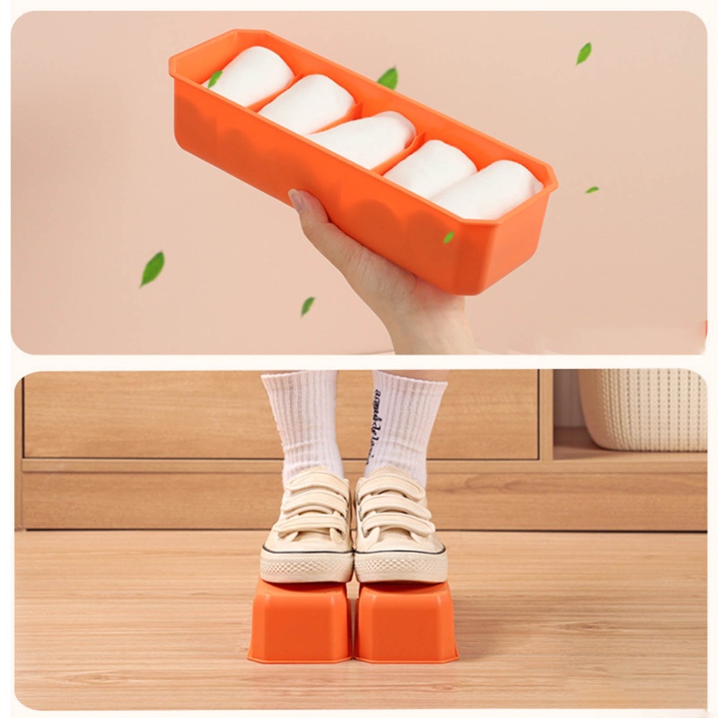 Hộp Nhựa PP Chia 5 Ngăn Đựng Đồ Lót / Vớ Đa Năng Tiện Dụng