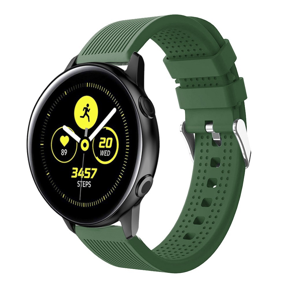 Vòng tay silicon 20mm dành cho Samsung Galaxy Active Band /Galaxy Watch 42mm / gear s2 /Garmin Venu