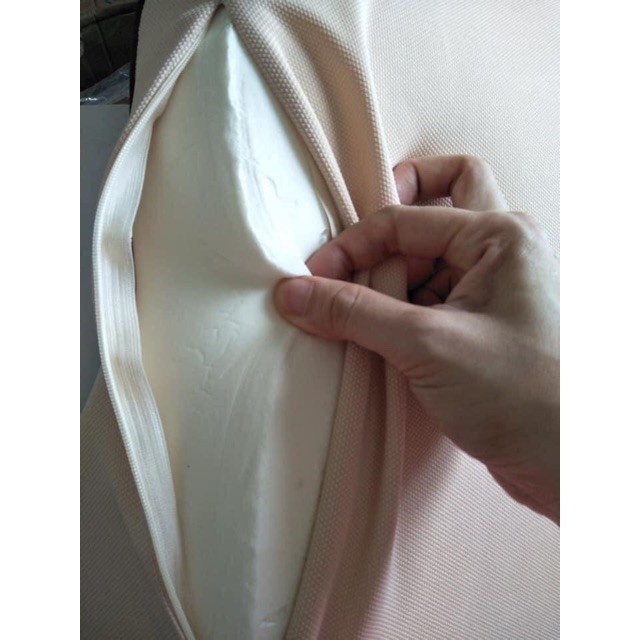 Bộ tựa đầu và tựa lưng cao su non nguyên khối - gối tựa đầu tựa lưng trên ô tô hàng cao cấp êm ái, không xẹp lún