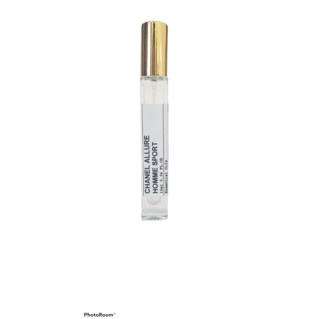 Tinh dầu nước hoa Shà neo Allure Homme Sport nam thơm lâu, mùi quyến rũ, làm dầu thơm xông phòng, treo xe ô tô 10ml | Thế Giới Skin Care