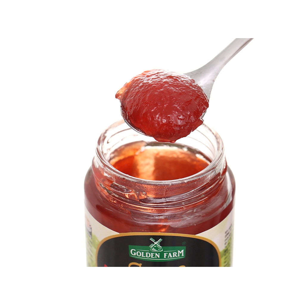 Mứt Nho Grape Preserves GOLDEN FARM 210G - Dùng ăn kèm kem, sinh tố, bánh mì, sandwich, trà nóng