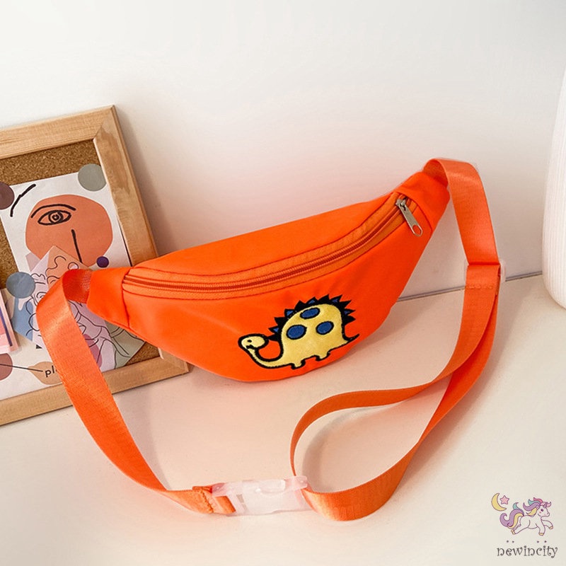 Túi Đeo Chéo Ngực Kiểu Hoạt Hình Hàn Quốc Dễ Thương Cho Bé